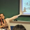 Regina Horta Duarte (UFMG) em palestra no Encontro às Quintas, em 2011